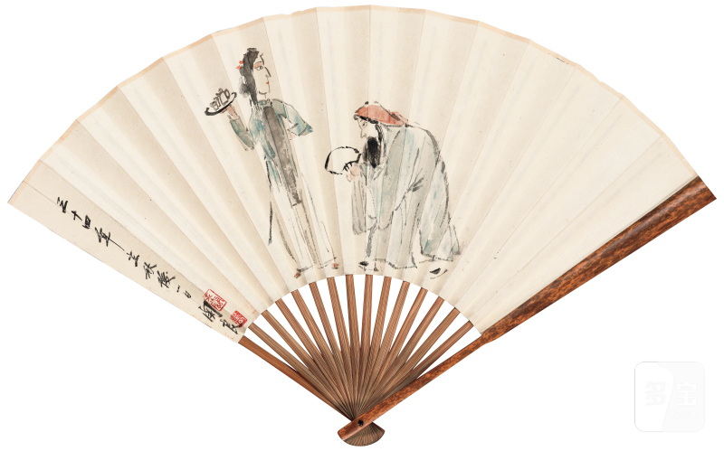 关 良 1900-1986 戏剧人物 - 图2